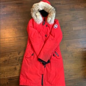 Youth/Girls Canada Goose Brittania Parka coat XL